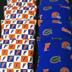BackYardGamesUSA Florida Gators Cornhole Bean Bags 8 ACA Regulation Quality Handmade Corn Hole Bags BackYardGamesUSA Florida Gators Cornhole Bean Bags 8 ACA Regulation Quality Handmade Corn Hole Bags