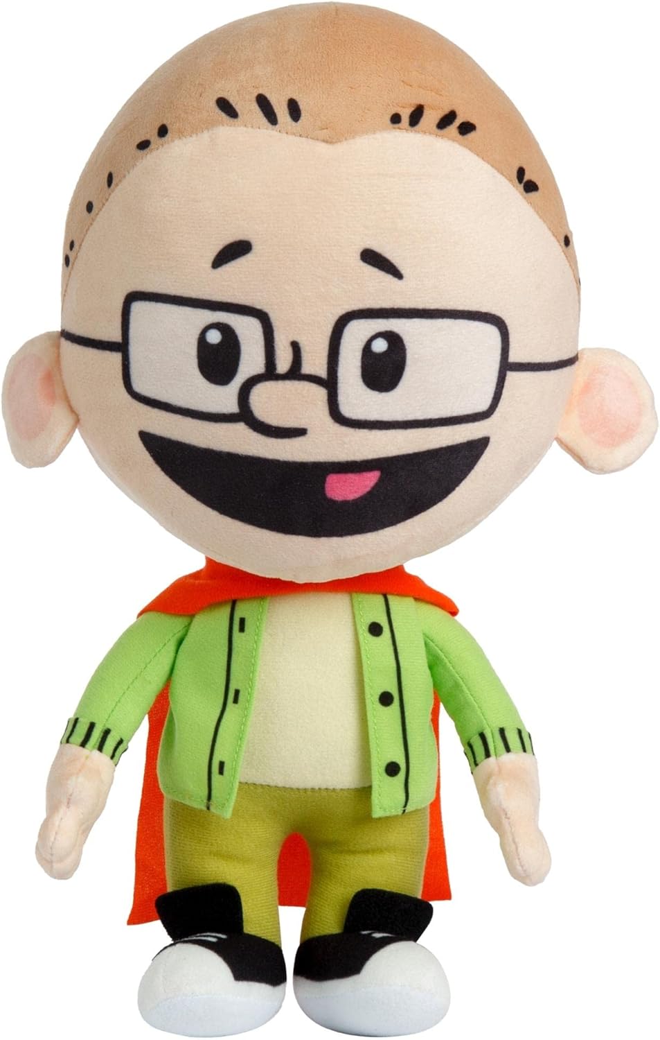 Mighty Mojo Xavier Riddle and The Secret Museum – Paquete de peluches Xavier Riddle – Muñecas de peluche súper suaves – PBS Show – Regalo para niños