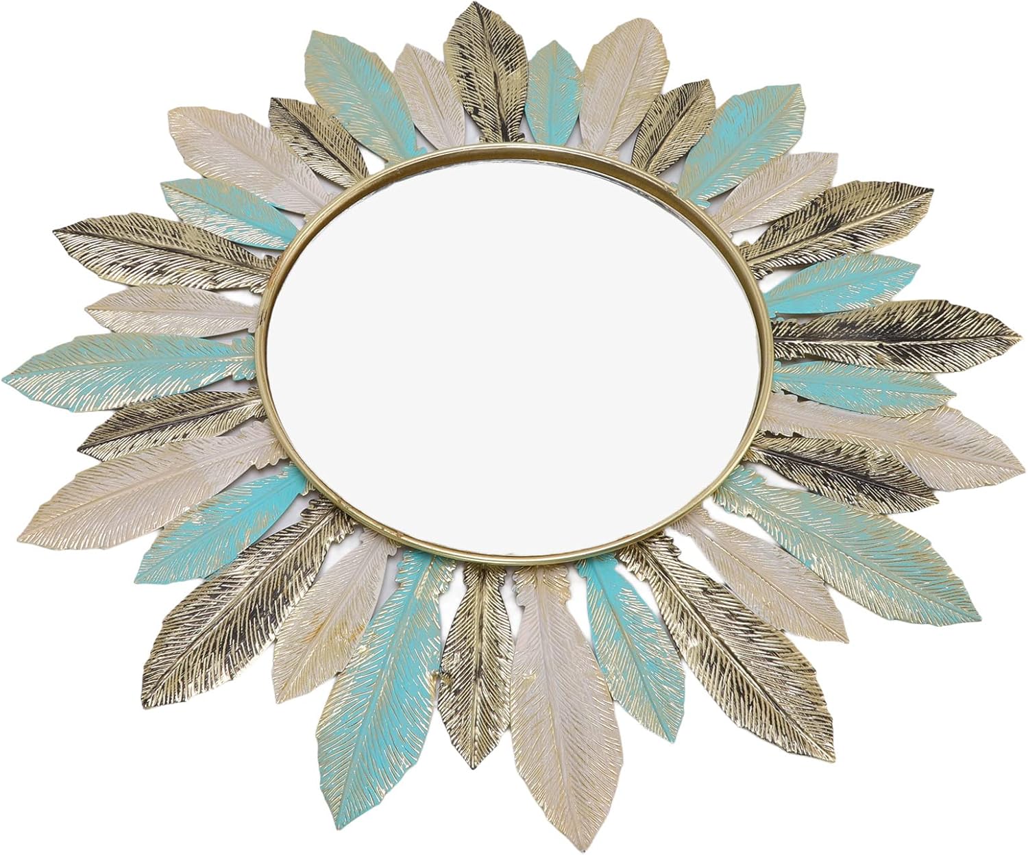 Fydun Decoración de pared de metal moderna Mst Ing pluma arte de pared para dormitorio Ing sala estudio decoración