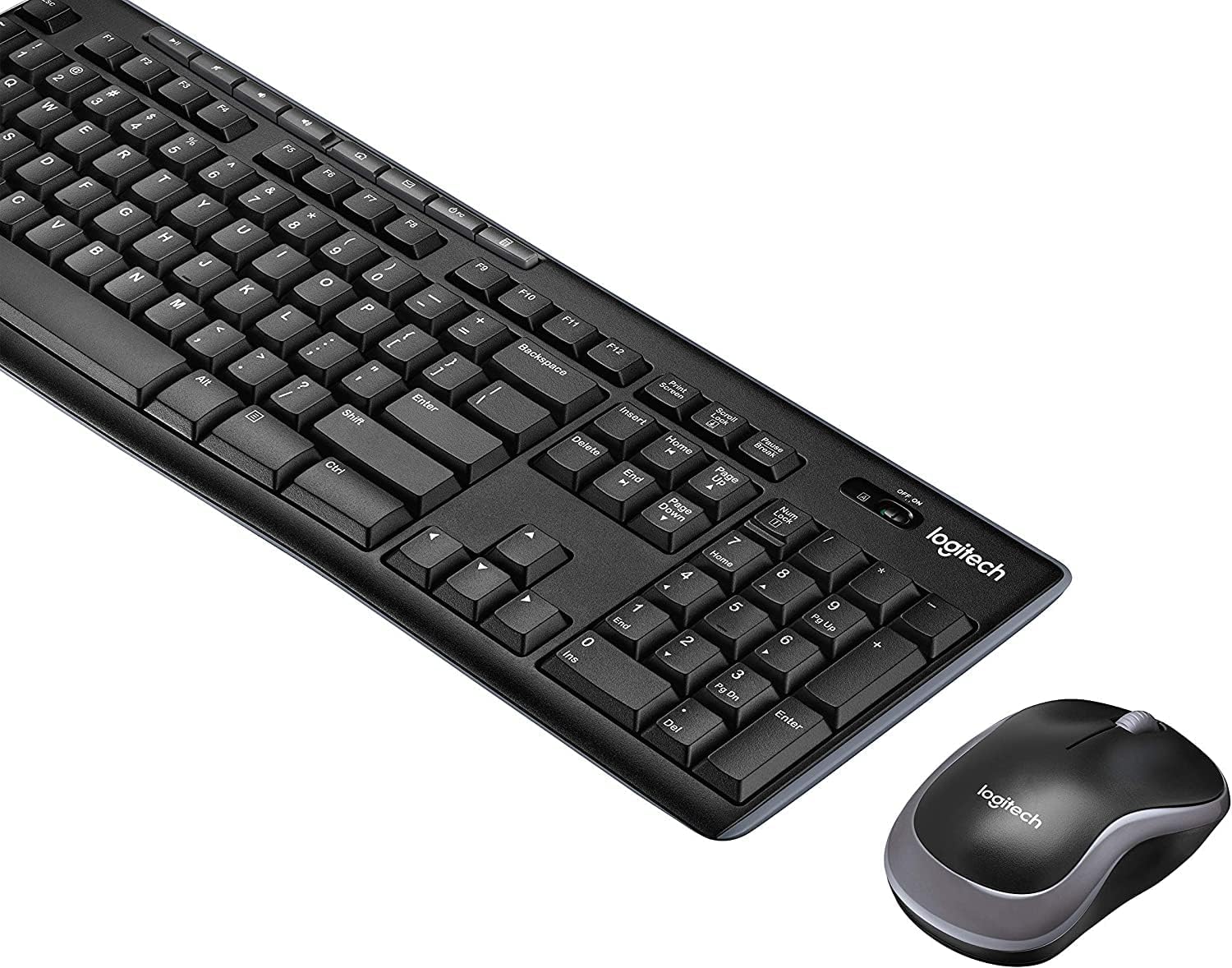Logitech Combo inalámbrico MK270 con teclado y mouse – (renovado)