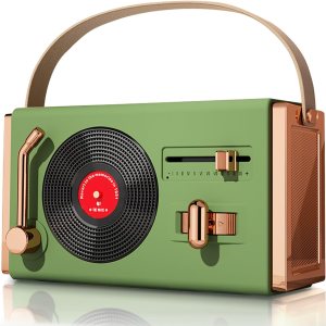 2023 nuevo Pequeño altavoz Bluetooth retro portátil, lindo altavoz inalámbrico vintage para el hogar y el aire libre, 8-10 horas, estilo reproductor 2023 nuevo Pequeño altavoz Bluetooth retro portátil, lindo altavoz inalámbrico vintage para el hogar y el aire libre, 8-10 horas, estilo reproductor