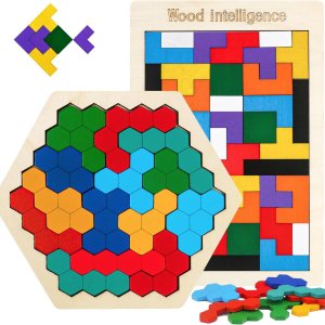 Rompecabezas de madera para adultos y niños y niñas, juegos de rompecabezas de lógica para el aula y fiestas, rompecabezas de bloques de madera, Rompecabezas de madera para adultos y niños y niñas, juegos de rompecabezas de lógica para el aula y fiestas, rompecabezas de bloques de madera,