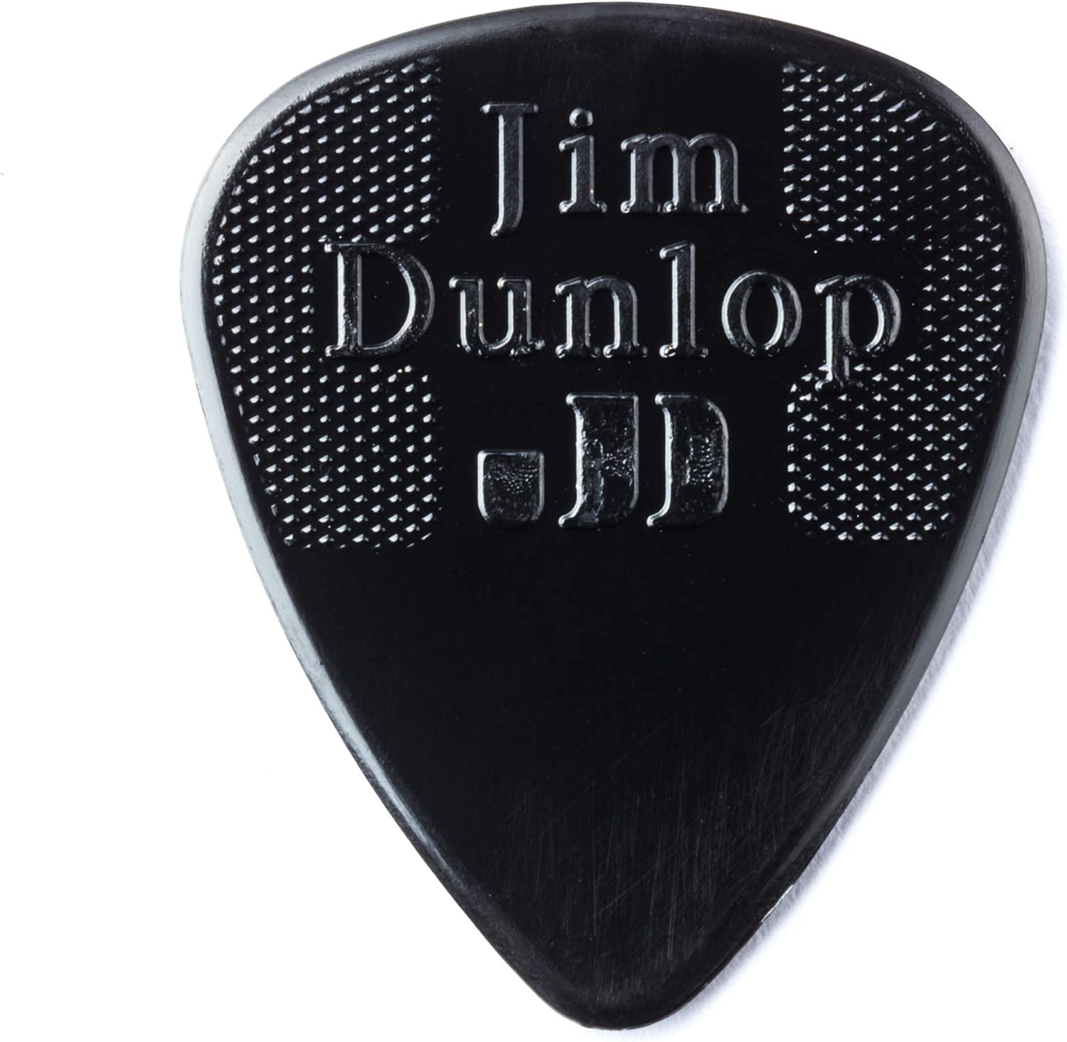 JIM DUNLOP 44P100 – Púas de guitarra estándar de nailon de 0.039 pulgadas, paquete de 12