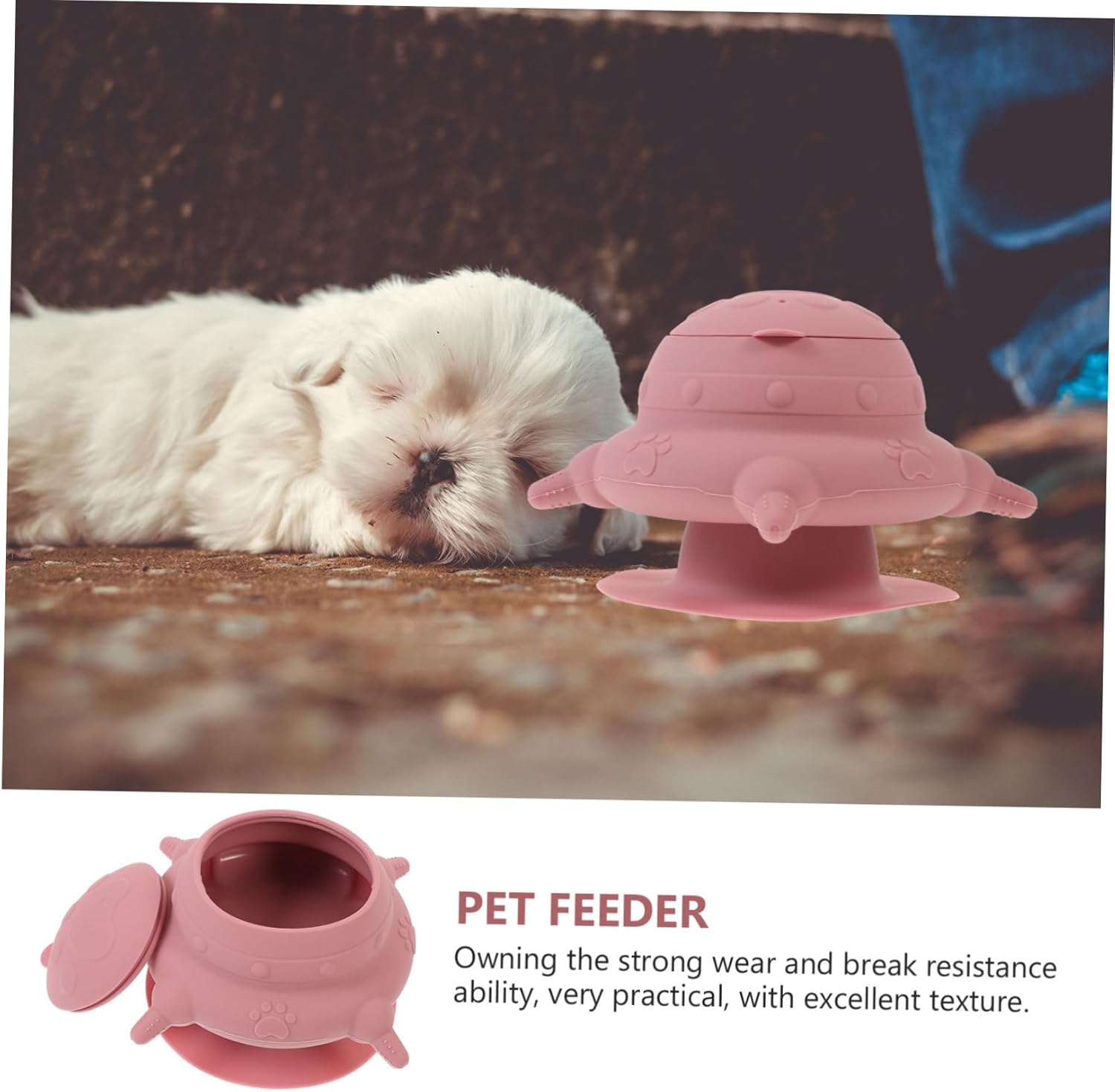 Mipcase Chupete Enfermera Tazón de alimentación Botella para cachorros Botella de animales recién nacidos Botella de leche para cachorros
