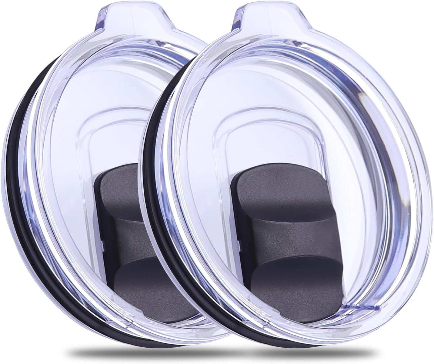 Tapa de vaso de 20 onzas, paquete de 2 tapas de repuesto reutilizables compatibles con vasos YETI de 20 onzas, taza de 1024 onzas y bola baja de 10