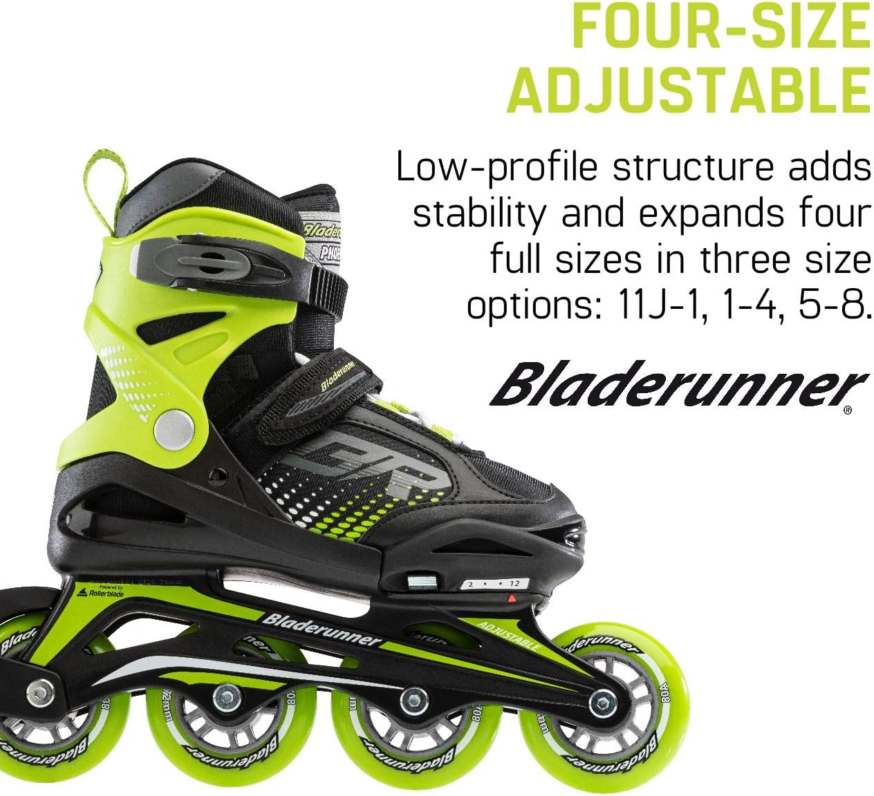 Bladerunner by Rollerblade Phoenix – Patín en línea ajustable para niños