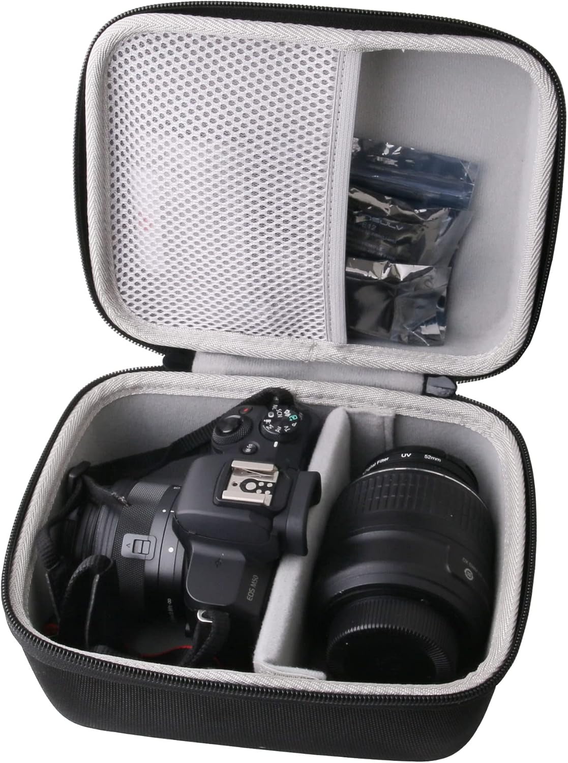 JINMEI Estuche rígido de transporte de EVA compatible con Canon EOS M50EOS M50 Mark II sin espejo para cámara de vlogging.