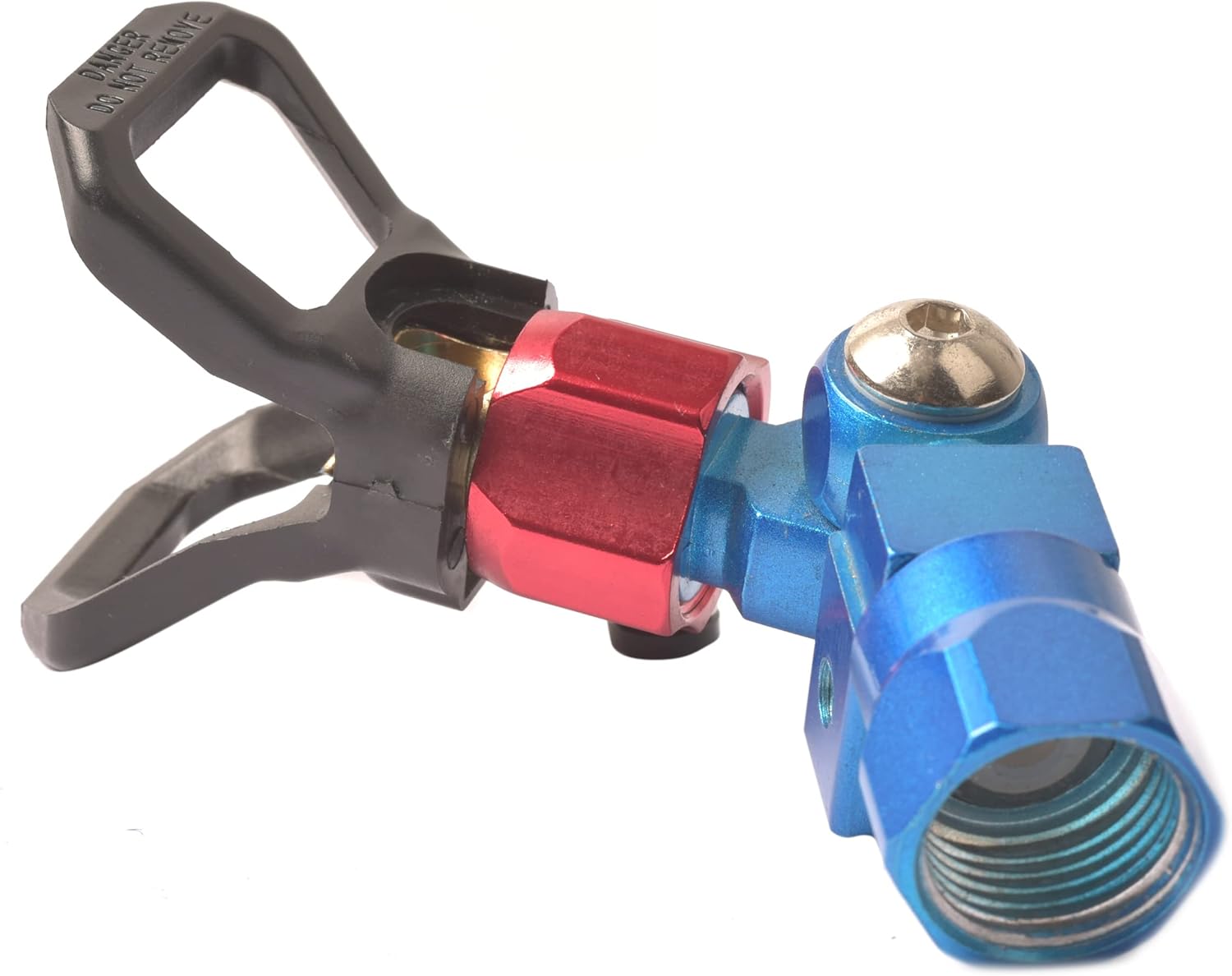 Pistola de pintura sin aire de 3600 PSI 517 punta con herramienta de accesorio de guía de pulverización y poste de extensión de 10 pulgadas, para