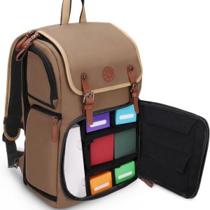 ENHANCE Designer Edition – Mochila para cartas coleccionables MTG con espacio para carpeta de tarjetas, almacenamiento de caja de cartas TCG, ENHANCE Designer Edition – Mochila para cartas coleccionables MTG con espacio para carpeta de tarjetas, almacenamiento de caja de cartas TCG,