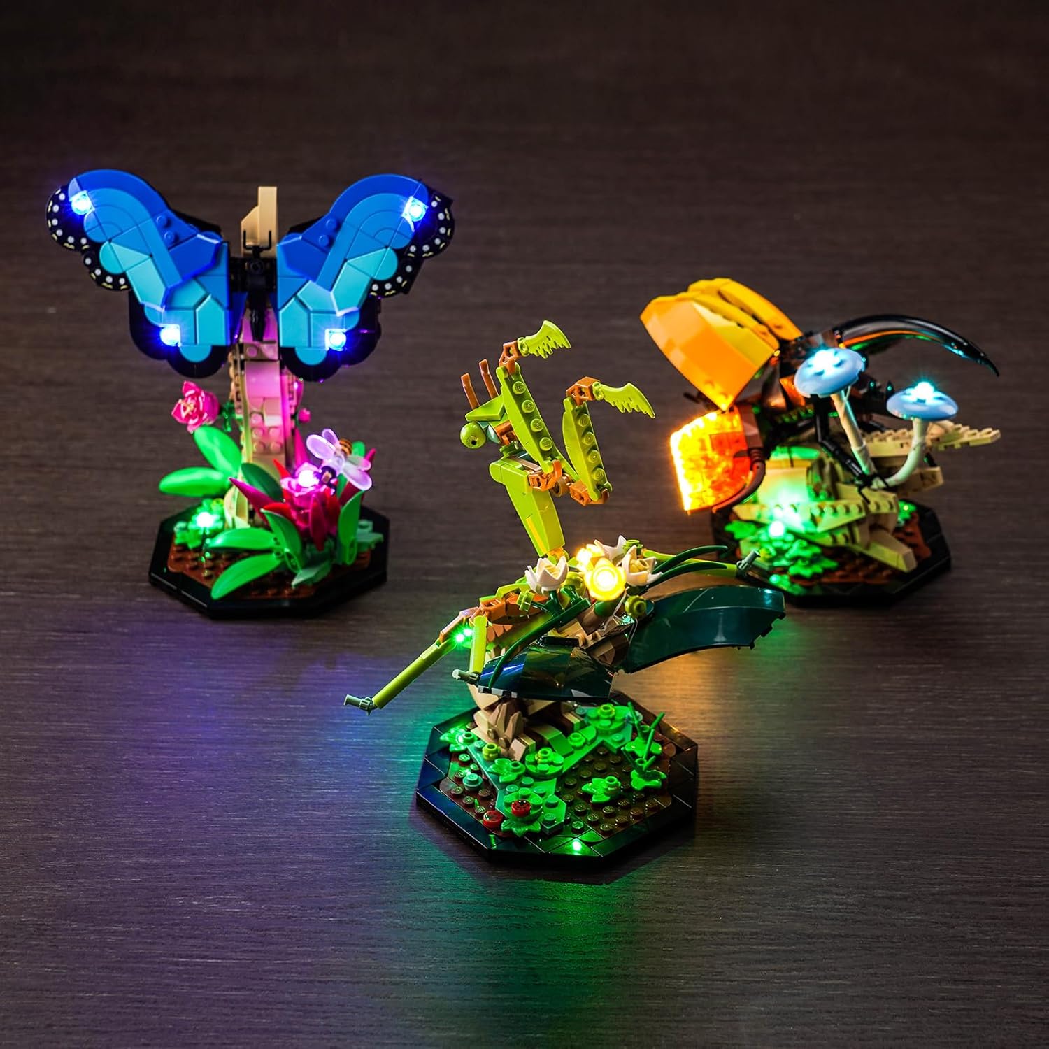 BrickBling Luz LED para Lego 21342 The Insect Collection, kit de iluminación creativa, genial para exhibición (solo luces, sin modelo)