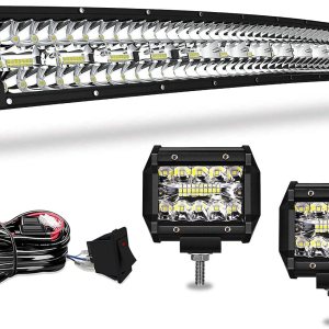 DakRide Barra de luz Led de triple hilera DakRide Barra de luz Led de triple hilera