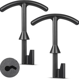 Feekoon Llave de caja del medidor de agua, cubierta del medidor de agua, herramienta de apertura de tapa, gancho de llave en T de metal de calidad Feekoon Llave de caja del medidor de agua, cubierta del medidor de agua, herramienta de apertura de tapa, gancho de llave en T de metal de calidad