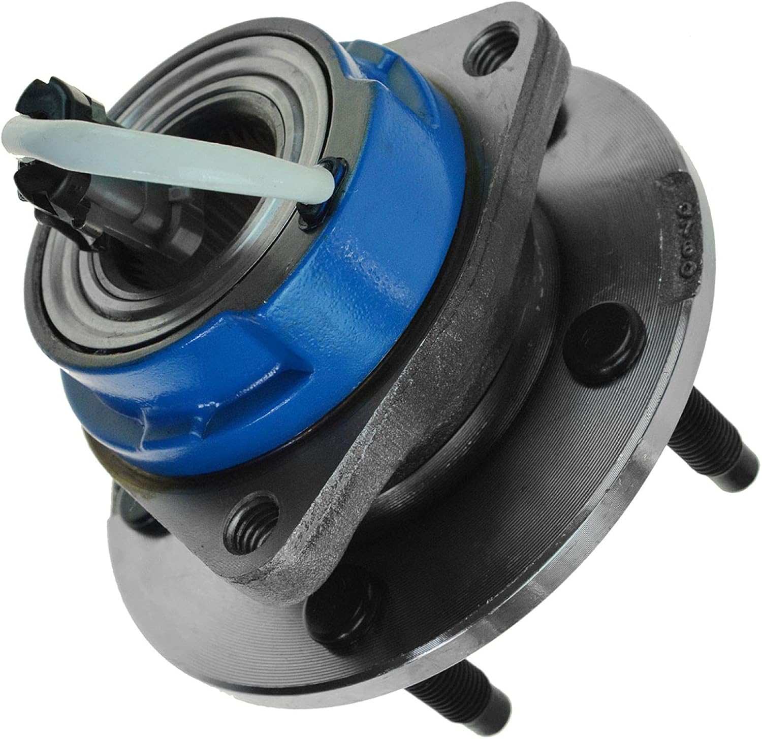 TRQ Kit de 4 cojinetes de rueda y buje delantero y trasero para Buick Chevy Pontiac Saturn