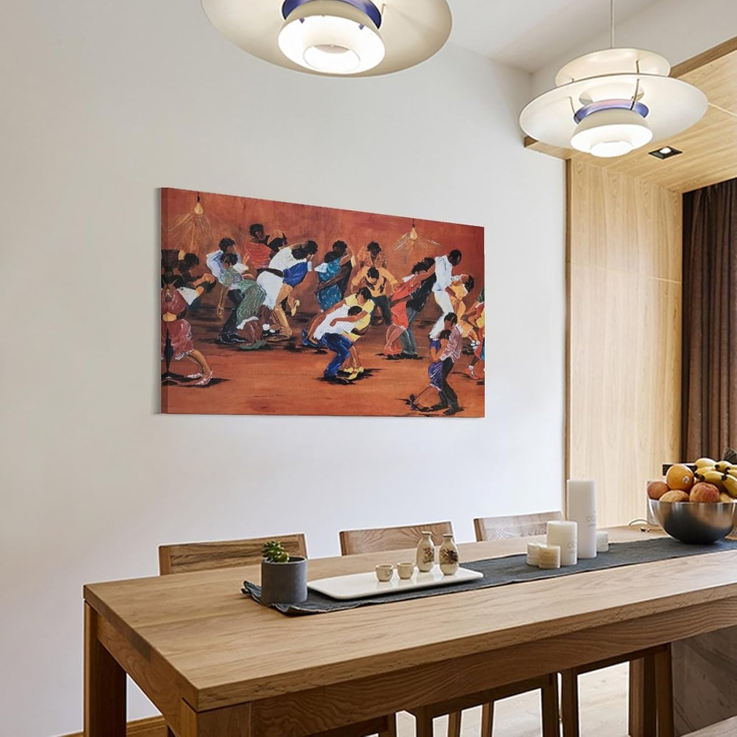 Ilustradora Annie Lee – Lienzo decorativo para pared, impresión de imagen de maratón de baile, póster de decoración de habitación, idea de regalo,