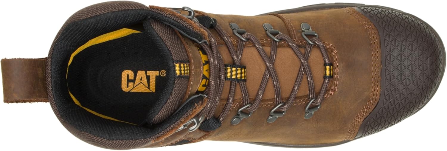 CAT Botas de construcción impermeables Accomplice con punta de acero para hombre