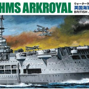 Aoshima Bunka Kyozai 1700 Water Line Series British Navy Aircraft Carrier Arkroyal 1941 Plastic Model 714 Aoshima Bunka Kyozai 1700 Water Line Series British Navy Aircraft Carrier Arkroyal 1941 Plastic Model 714