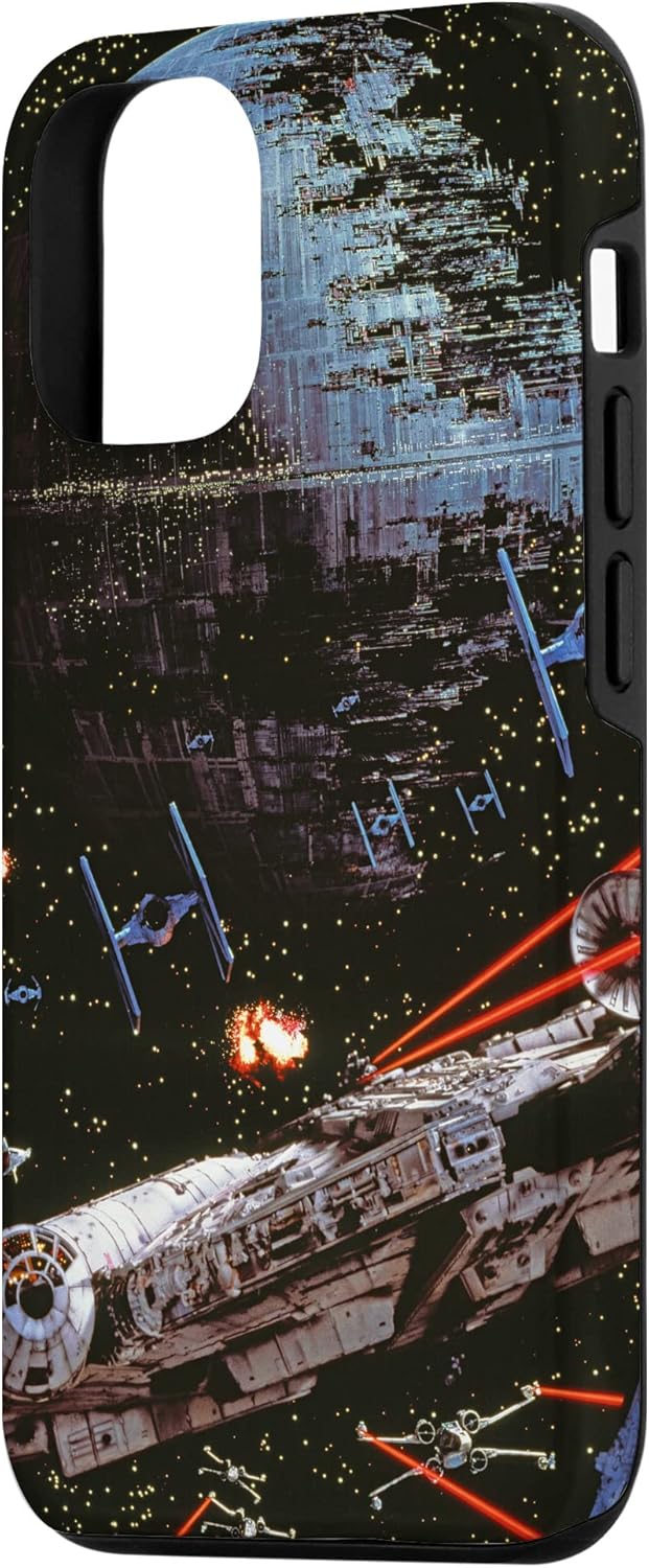 iPhone 13 Star Wars El regreso de la estrella de la muerte Jedi II Battle Black Case