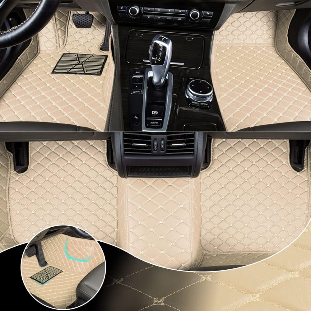 Alfombrillas personalizadas para Lincoln Navigator 2006-2022 para automóvil, de lujo, impermeables, antideslizantes, cobertura completa, forros de