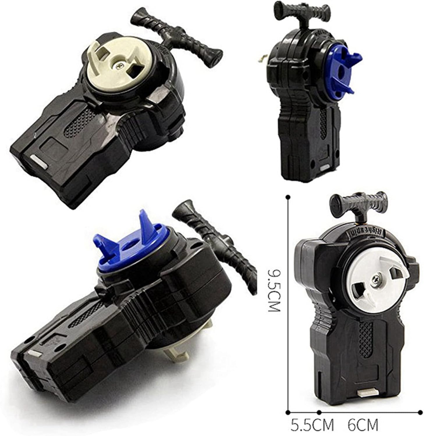 Dwin Juguetes de batalla  Metal Fusion Spinning Top Classic BB-104 Basalto Horogium 145WD con lanzador de destripador agarre cuerda BeyLauncher LR