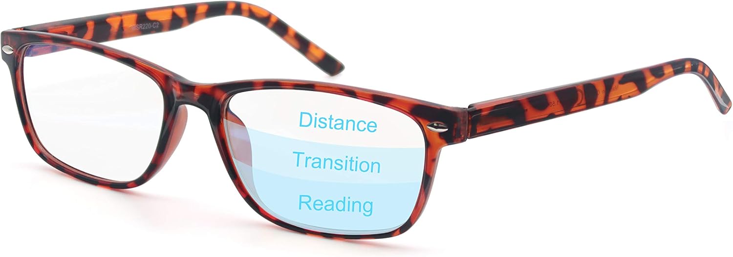 Lentes de lectura multienfoque progresivo, bloqueo de luz azul, buenos lectores de computadora