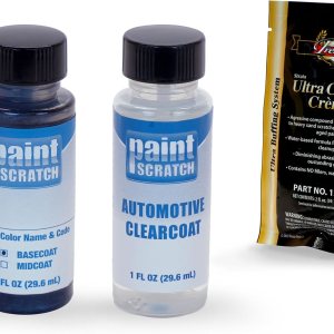 Kit de reparación de arañazos para botella de pintura de retoque – compatiblereemplazo para Mercedes-Benz Clase S gris grafito (Código de color 190) Kit de reparación de arañazos para botella de pintura de retoque – compatiblereemplazo para Mercedes-Benz Clase S gris grafito (Código de color 190)