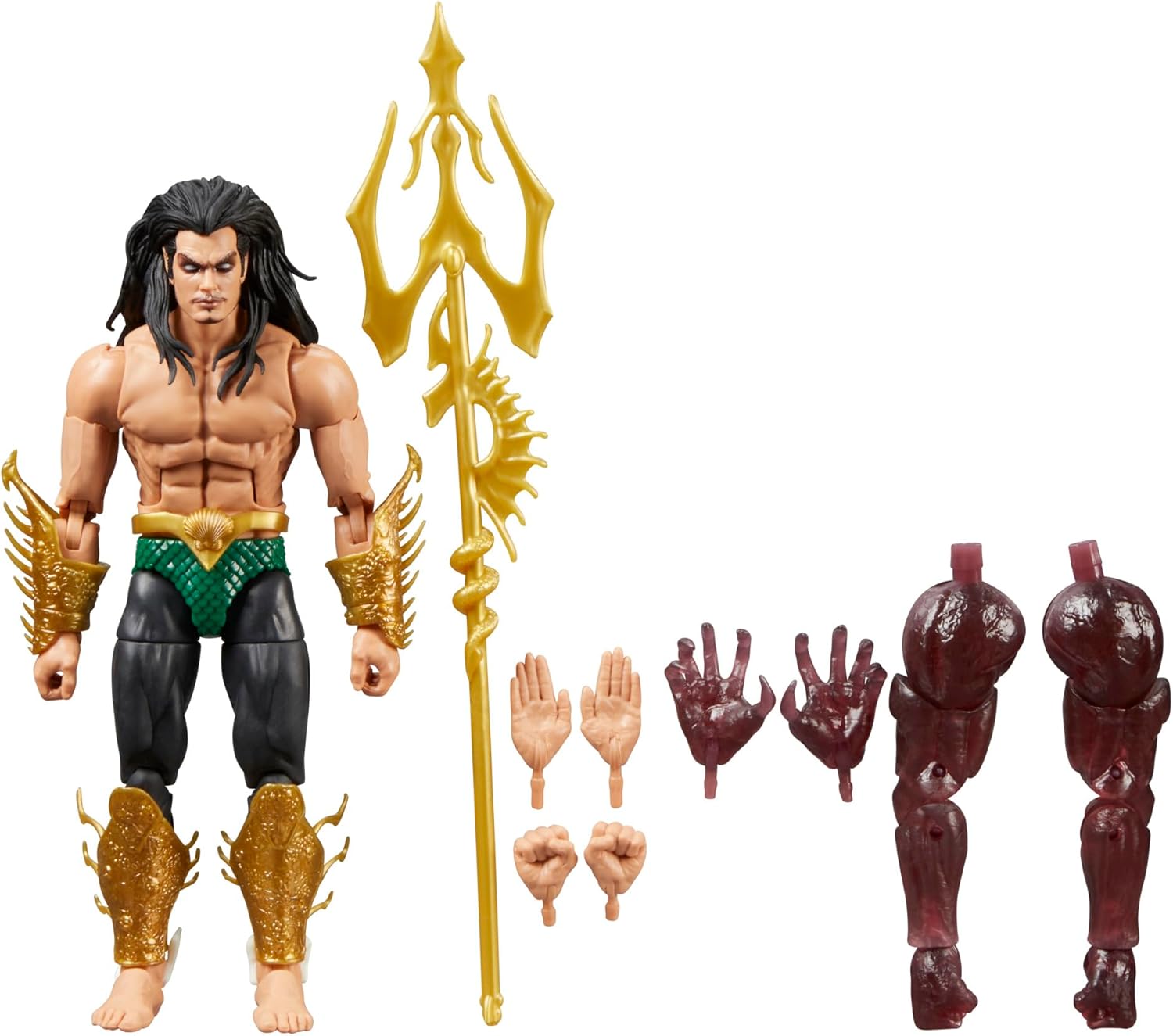 Marvel Legends Series Namor, Comics Figura de acción coleccionable de 6 pulgadas