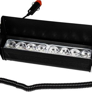 HQRP 8-LED CocheCamión Visera Tablero de Emergencia Estroboscópica Luz BlancaÁmbar Lámpara Bar HQRP 8-LED CocheCamión Visera Tablero de Emergencia Estroboscópica Luz BlancaÁmbar Lámpara Bar
