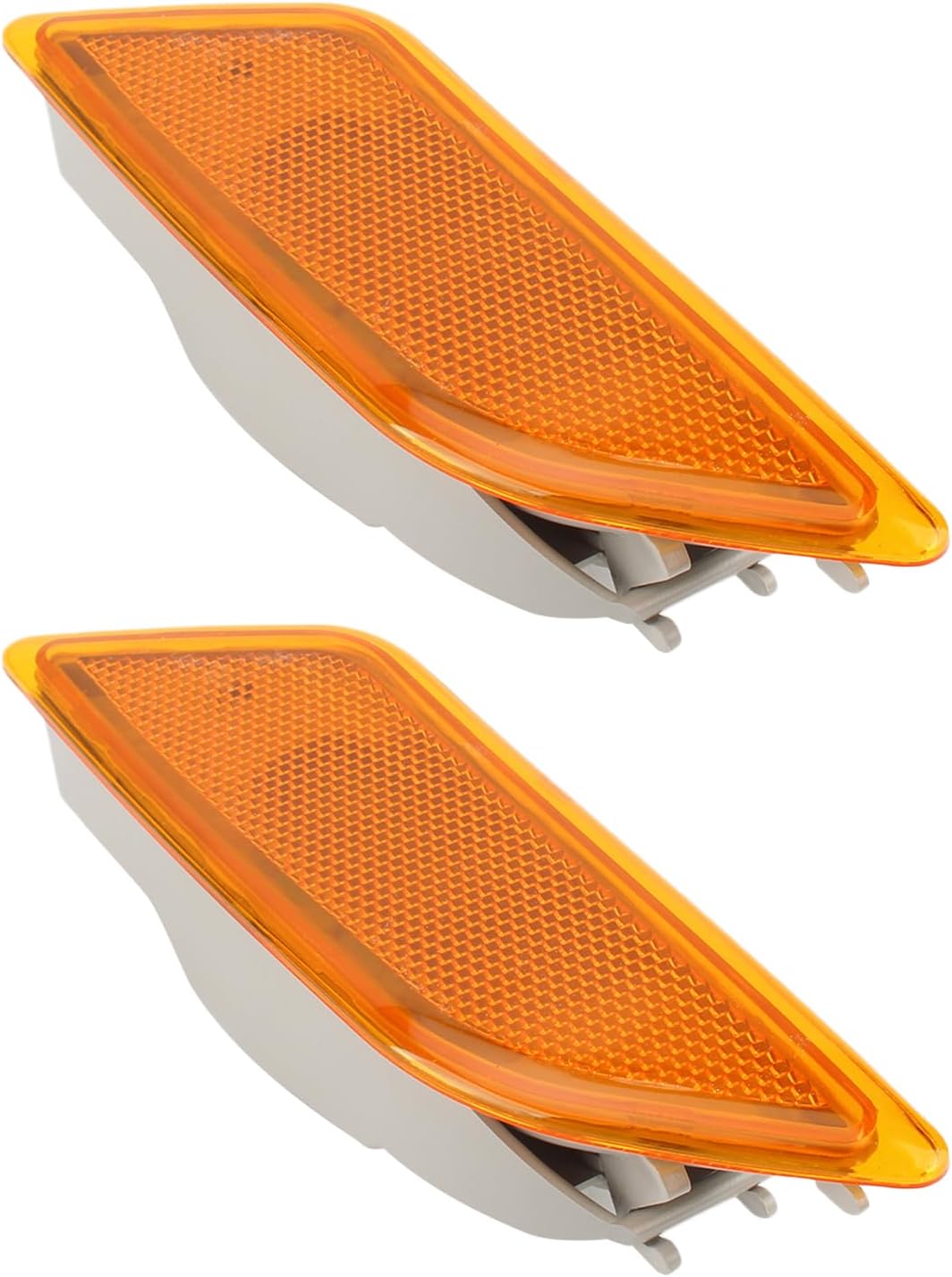 Juego de luces de posición lateral delantera izquierda y derecha para Mercedes Benz C250 C300 C350 2012-2014, 2049067401, 2049067301