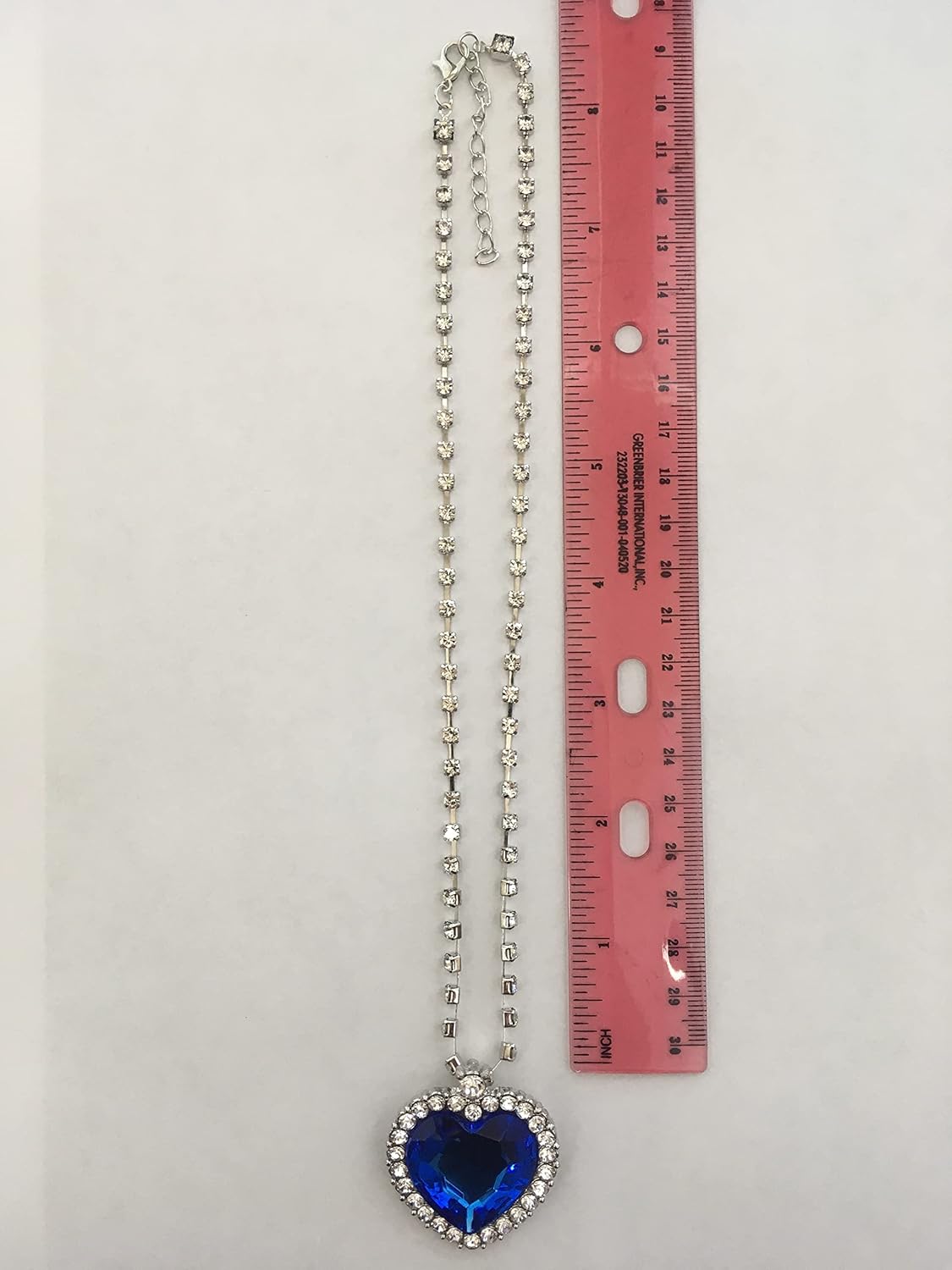 Titanic Heart of the Ocean Necklace and Titanic Coin