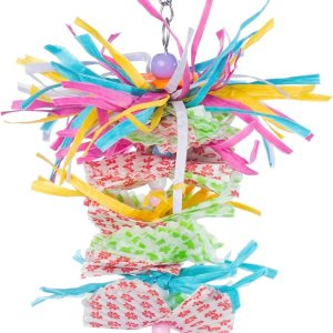 Pervue Pet Products Sonido y movimiento Miami Frost Bird Toy 62674 Pervue Pet Products Sonido y movimiento Miami Frost Bird Toy 62674