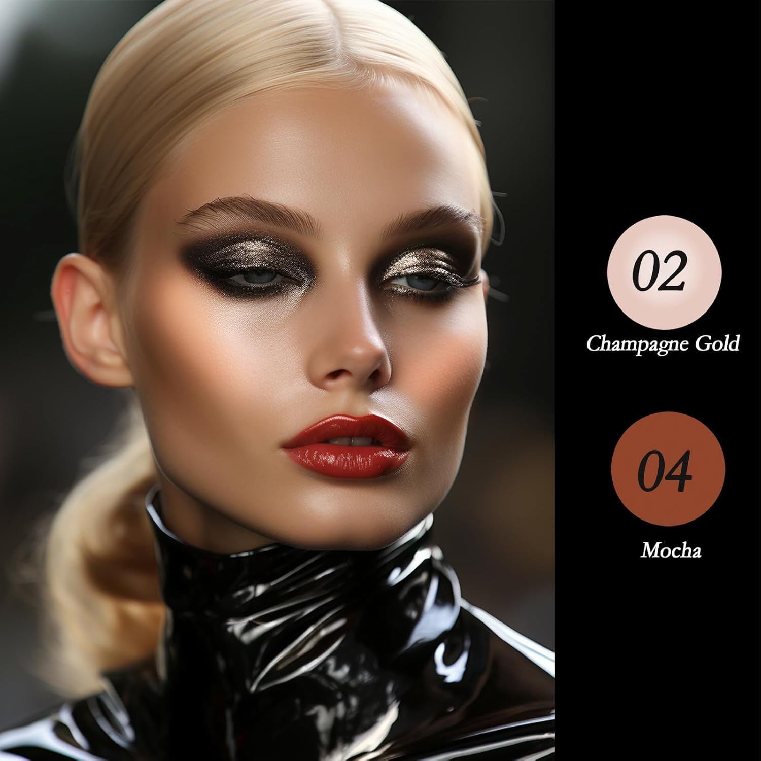 ONXK Lápiz de contorno de crema de maquillaje resaltador, fácil de aplicar, bronceador natural y barra de rubor, no grasa e impermeable, para