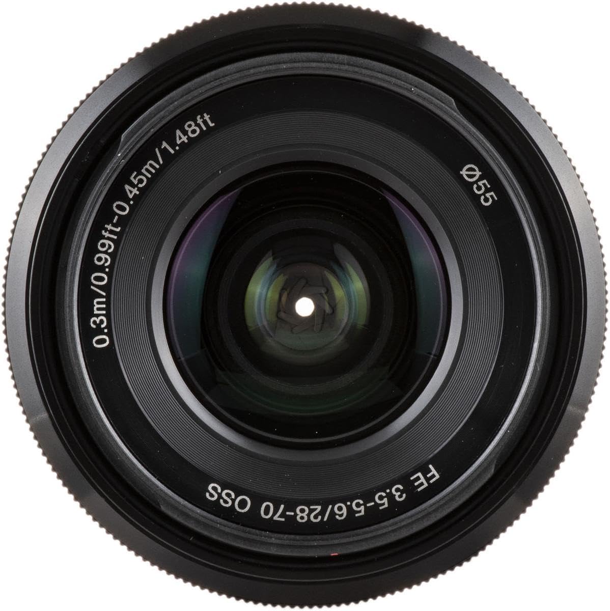 Sony Lente de zoom estándar intercambiable F3.5-5.6 FE OSS de 1.102-2.756 in