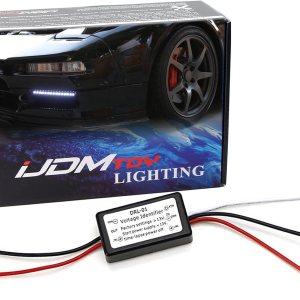 iJDMTOY (1) Apagador de encendidoapagado automático. Ledes de manejo diurno. Caja del módulo de controlador (DRL habilitado se enciende cuando iJDMTOY (1) Apagador de encendidoapagado automático. Ledes de manejo diurno. Caja del módulo de controlador (DRL habilitado se enciende cuando