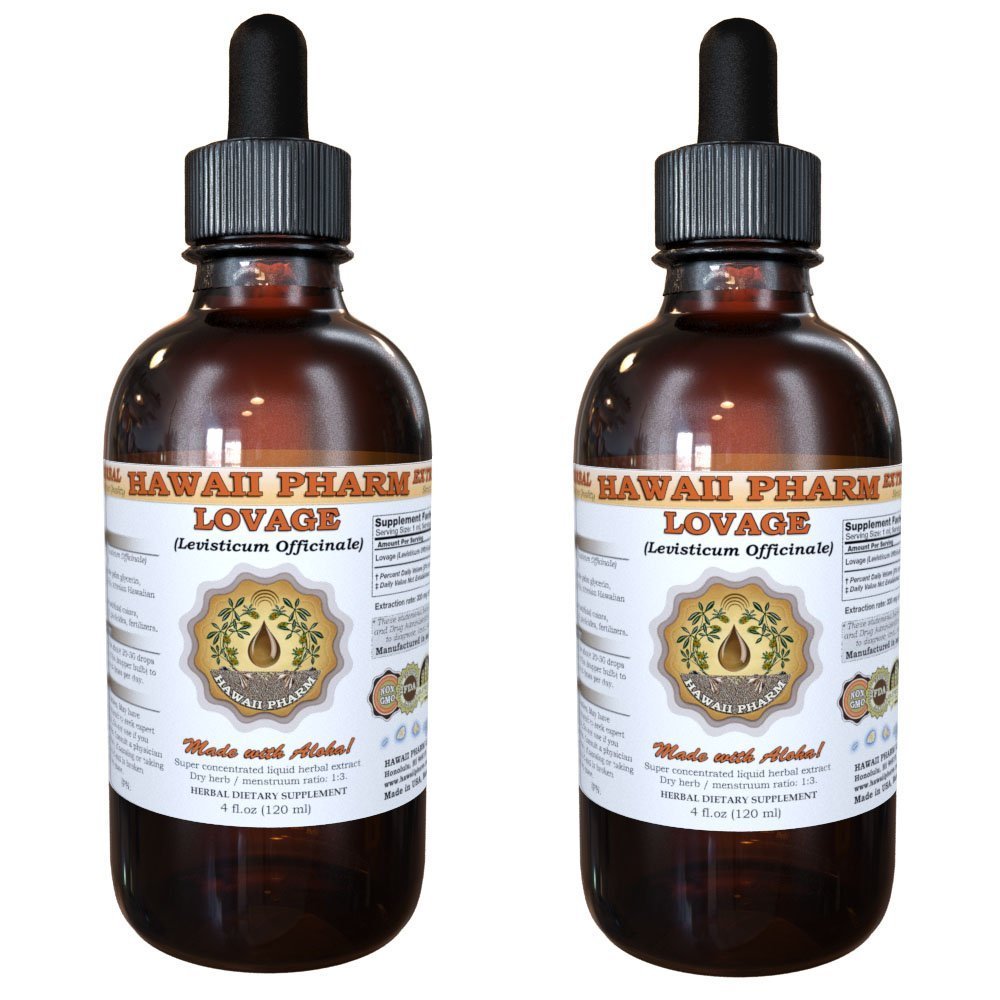 Extracto líquido Lovage (Levisticum officinale) 2×4 oz