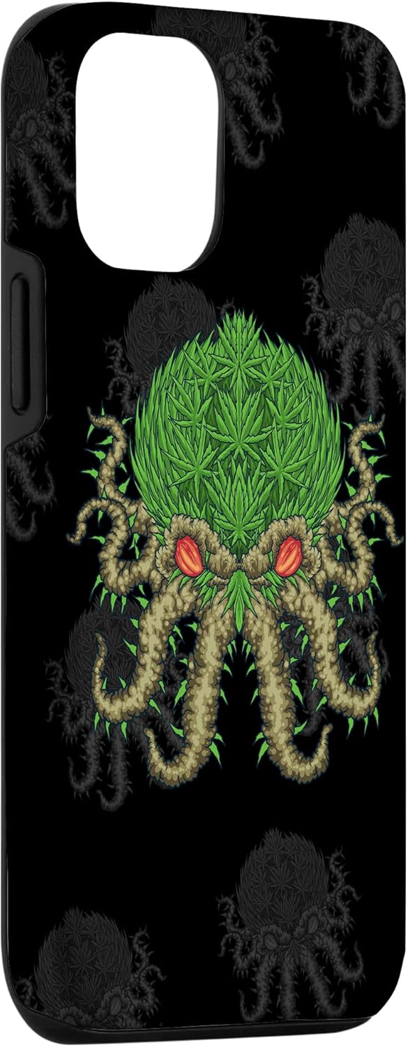 iPhone 13 Pro Weed Octopus – Marihuana Kraken – Funda de accesorios para cannabis