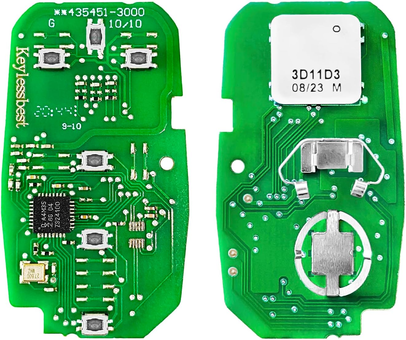 Control remoto de entrada sin llave HYQ1EA 315MHz 4 botones de repuesto para Chevrolet Cruze XL7 Sonic 2016-2020 (1)