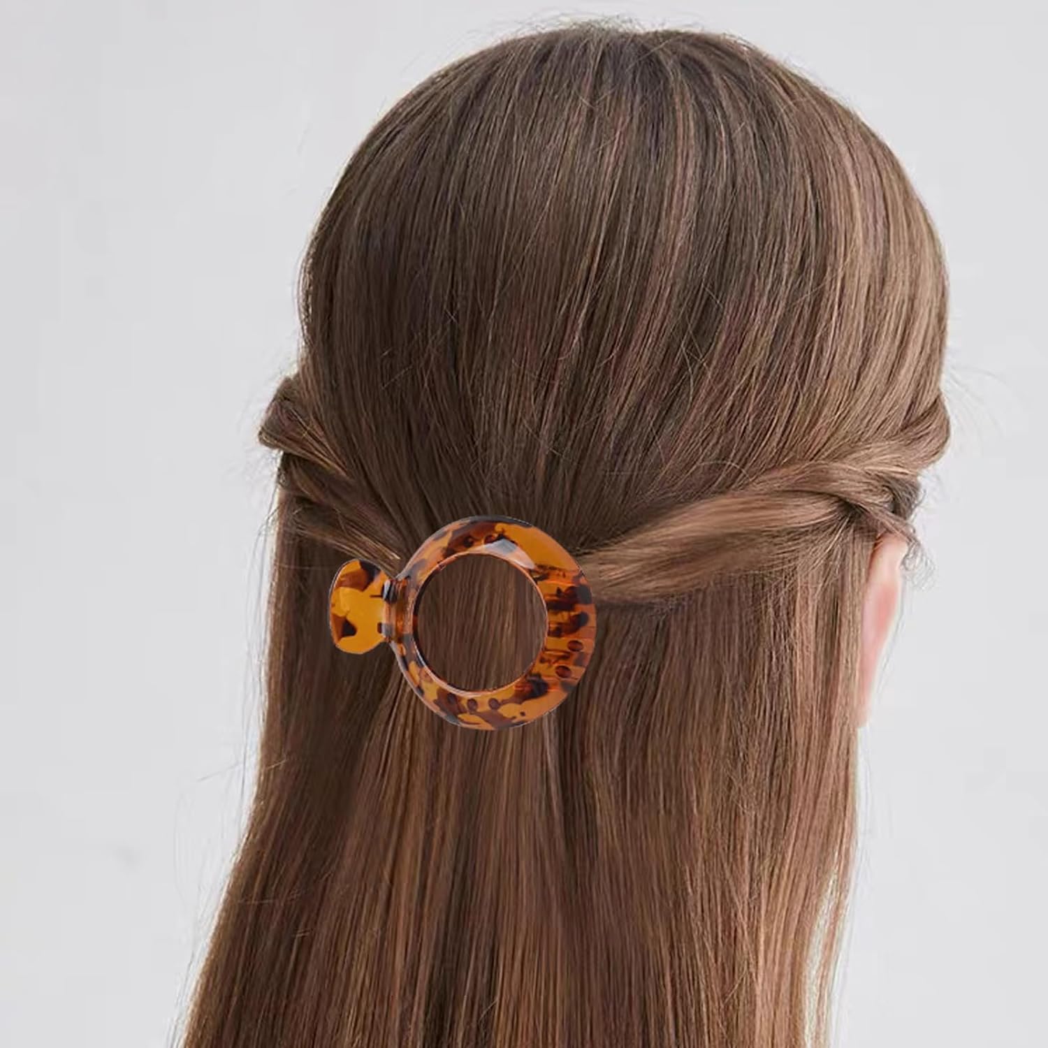 4 pinzas pequeñas y planas para cabello fino, antideslizantes, abrazaderas de mandíbula, acción de resorte resistente, accesorios perfectos para el