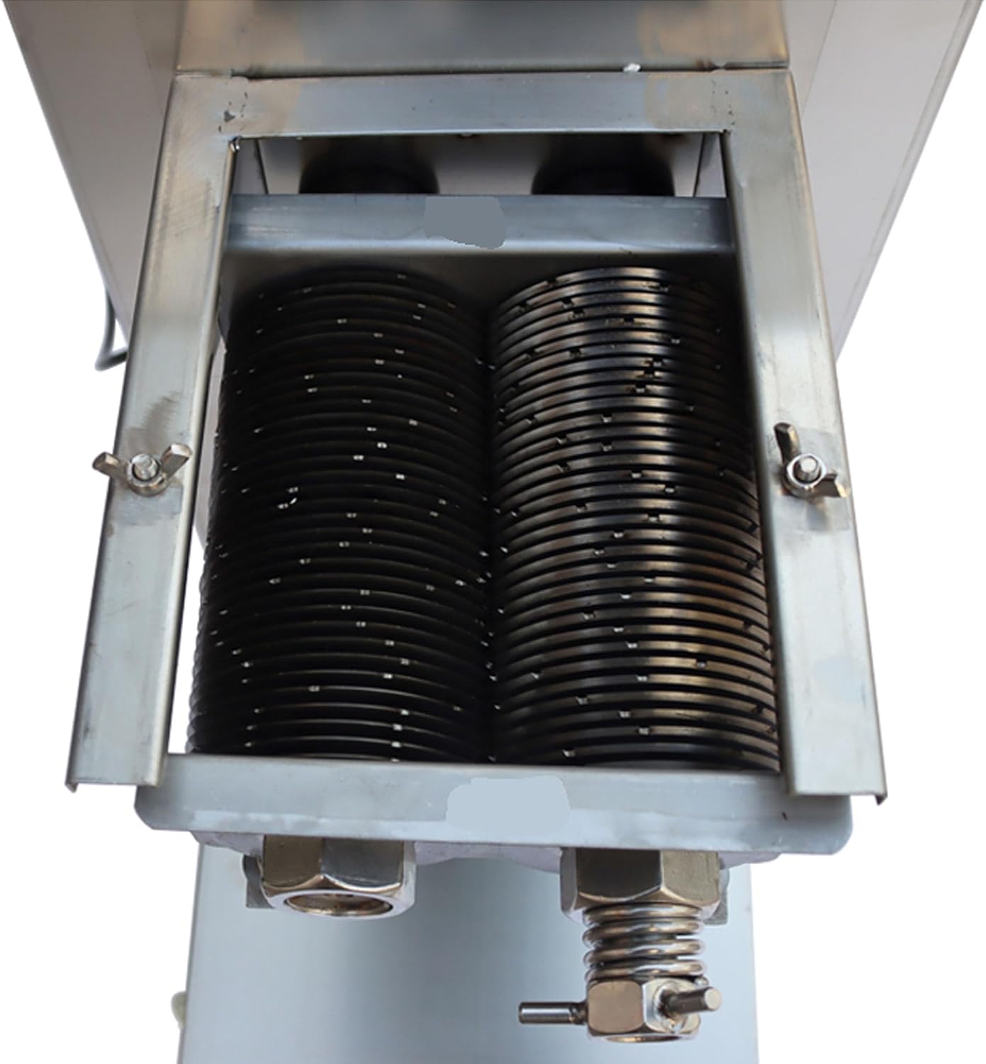 BREVELTION Hoja de 0.157 in para 110 V QSJ-AQHQE Cortadora comercial para varias carnes y encurtidos sin cuerpo de máquina