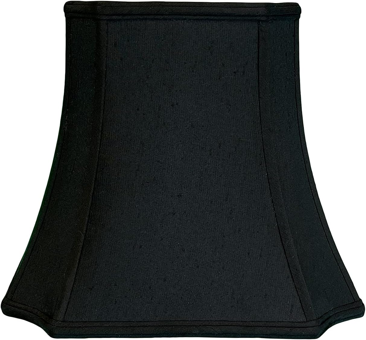 Royal Designs – Pantalla rectangular de esquina de corte invertido, negro, (4.25 x 6) x (8 x 11) x 8.75 pulgadas (BS-712-11BLK)