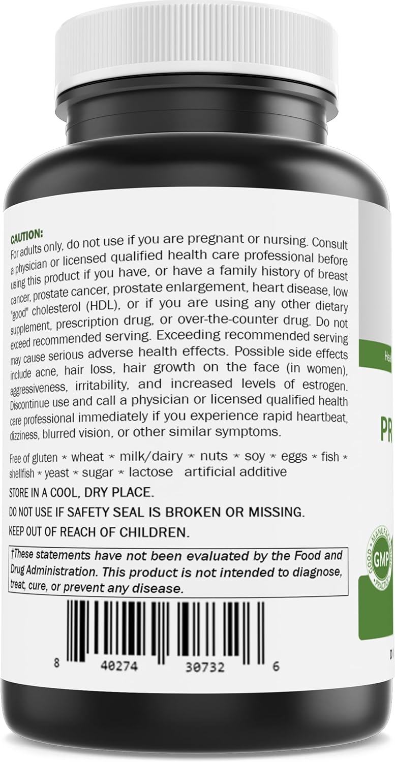 Brieofood Pregnenolone 100 mg 120 tabletas – Suplemento de equilibrio hormonal