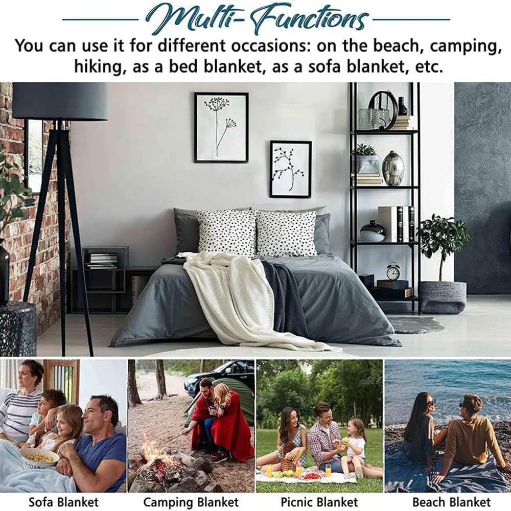 D-Story Manta personalizada con texto fotográfico, regalos personalizados fabricada en Estados Unidos, manta con imagen personalizada para el Día