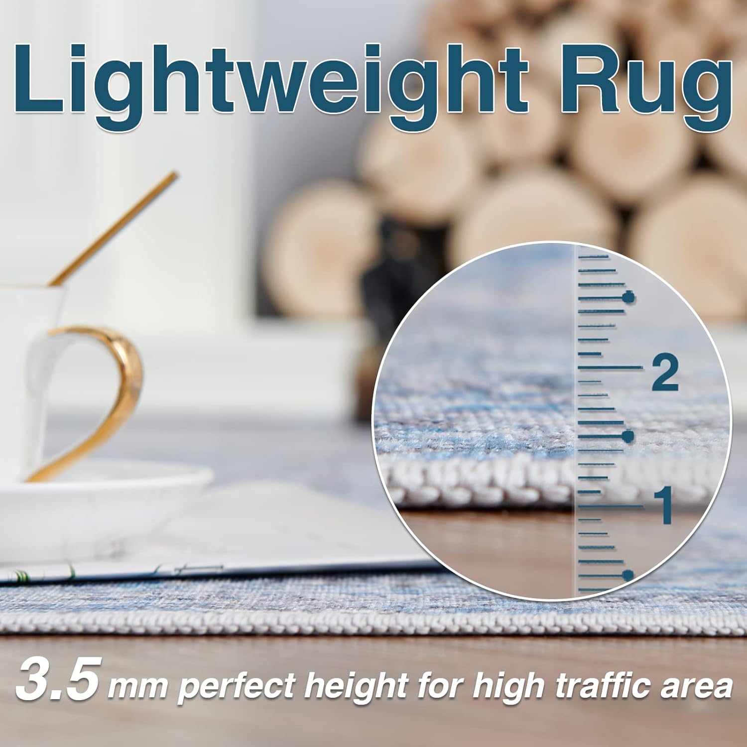 jinchan Alfombra de pasillo lavable de 3 x 10 pulgadas, estilo vintage, envejecida, para interiores, delgada, tradicional, con estampado floral,