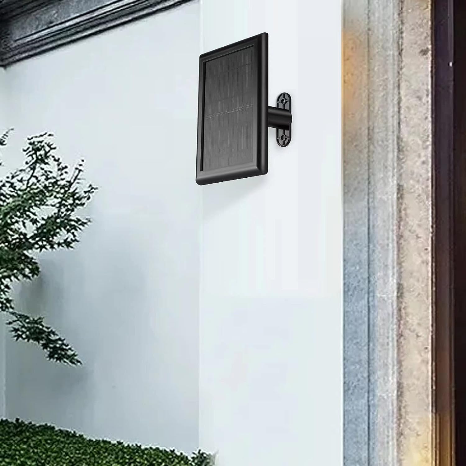 Ring Camera – Cargador de panel solar, paneles solares de 5 W para cámara Ring Stick Up CamRing Spotlight Cam BateríaSpotlight Cam PlusSpotlight Cam