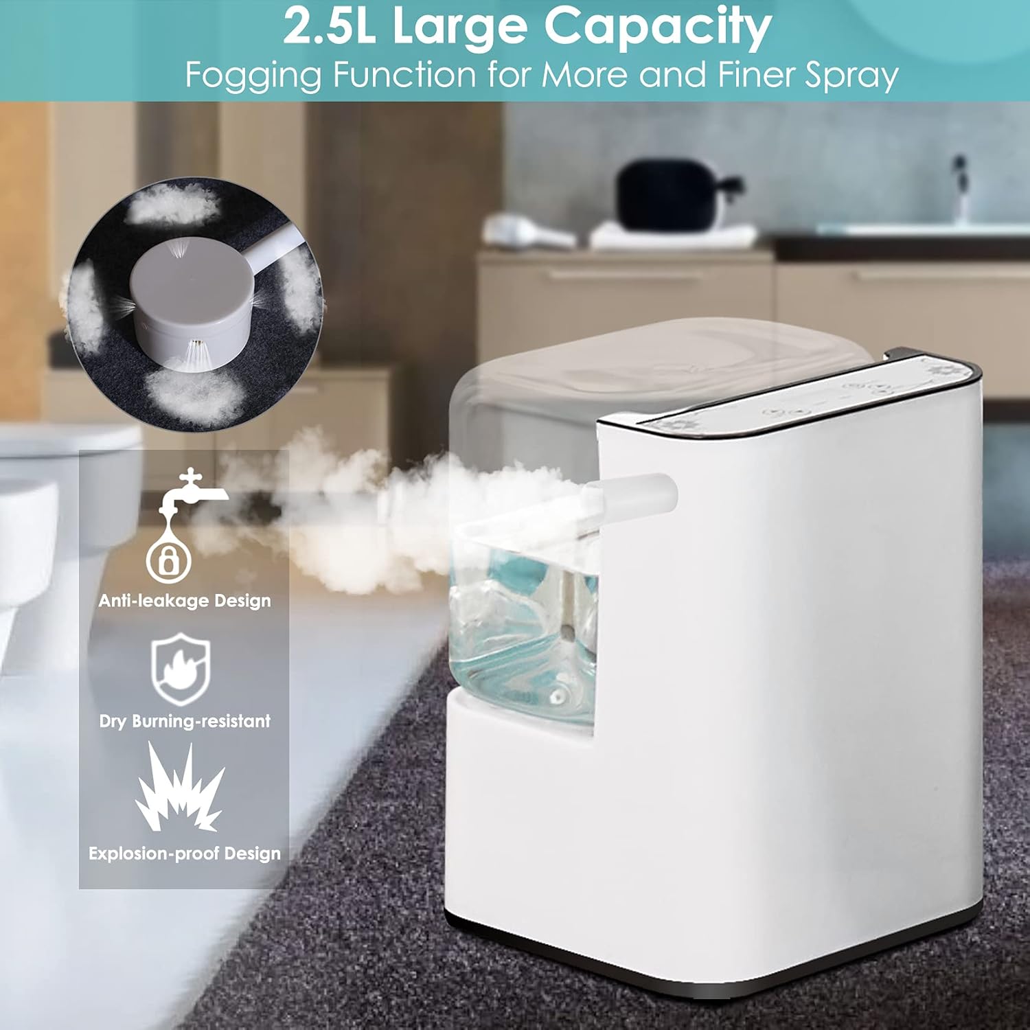 Spa de sauna de vapor portátil con control remoto, temperatura de 9 marchas, temporizador de 60 minutos, función de atomización, tienda de campaña