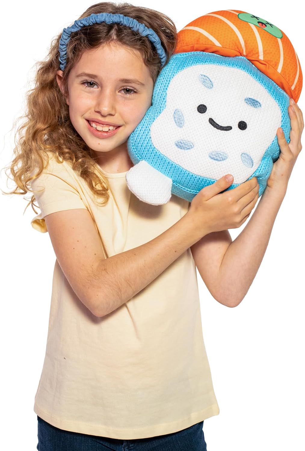 Ami Amis Jumbo Suzshi – Peluche de ganchillo suave y acogedor, detalles adorablemente lindos, tamaño extra para entusiastas de la colección