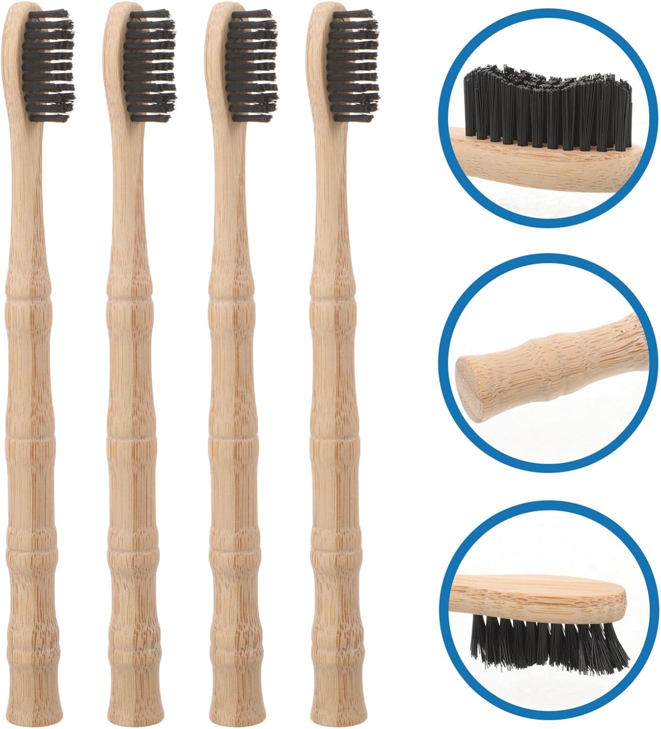 Healifty 4pcs cepillo de dientes suaves cepillos de dientes para adultos cepillos de dientes creativos cepillo de dientes cepillo de dientes cepillo