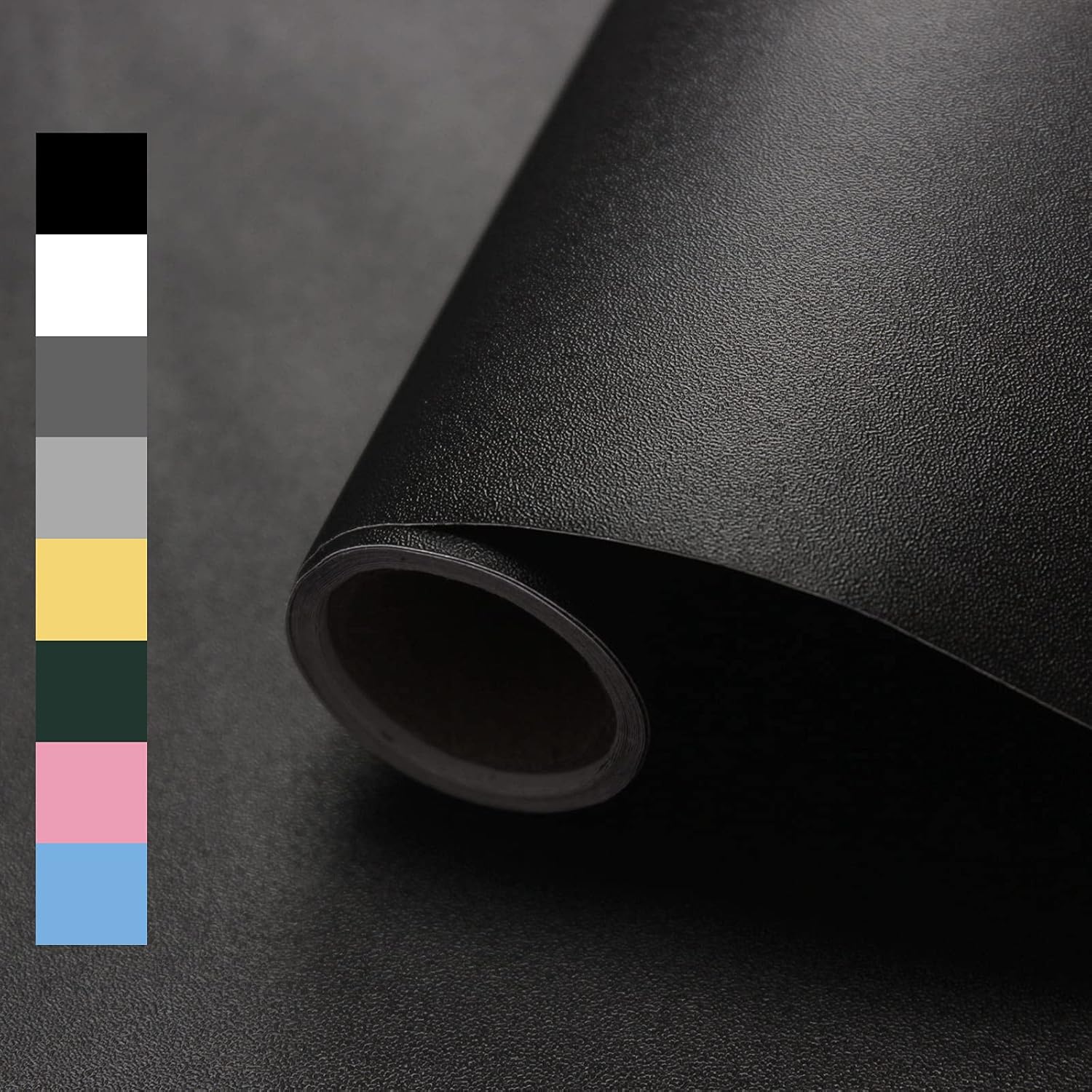 WADILE – Papel pintado despegar y pegar 15.9 x 196.8 pulgadas, papel de contacto extraíble para armariosencimeras impermeable, papel de pared para