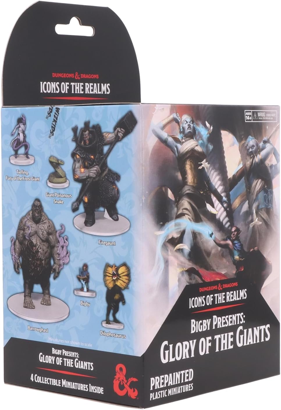 WizKids D&D Icons of the Realms Bigby presenta la gloria de los gigantes – Ladrillo de refuerzo de 8 quilates (juego 27)