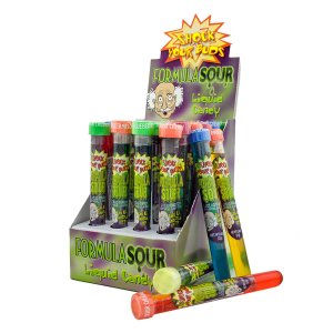 Formula Sour-Test Tube Liquid Sour Candy (Cantidad 24 Tubos) Formula Sour-Test Tube Liquid Sour Candy (Cantidad 24 Tubos)