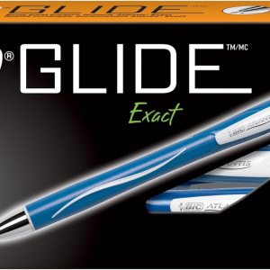 BIC Atlantis pluma retráctil exacta punta fina 07 mm Azul 12 unidades BIC Atlantis pluma retráctil exacta punta fina 07 mm Azul 12 unidades